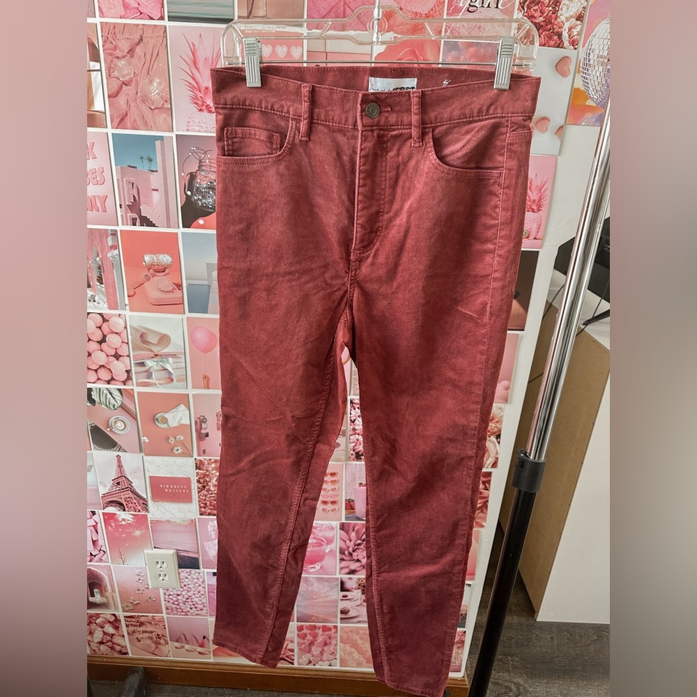 Red Loft Pants
